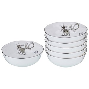 Набор розеток lefard "Котики" 6 шт. 10*4 см Набор розеток lefard "Котики" 6 шт. 10*4 см