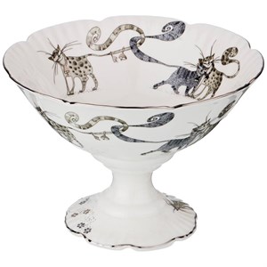 Ваза на ножке lefard "Котики" 19,5*14 см Ваза на ножке lefard "Котики" 19,5*14 см