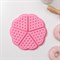 Форма для выпечки силиконовая  «Вафля. Сердце», d=18 см, 5 ячеек, цвет МИКС - фото 33351 Форма для выпечки силиконовая  «Вафля. Сердце», d=18 см, 5 ячеек, цвет МИКС - фото 33351