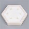 Свеча фигурная ароматическая в бетоне "Шестигранник", 14,5х2 см, белый, жасмин и пачули - фото 33686 Свеча фигурная ароматическая в бетоне "Шестигранник", 14,5х2 см, белый, жасмин и пачули - фото 33686