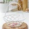 Ваза для хлеба и фруктов с ручкой, 26×25 см, рисунок МИКС - фото 33716