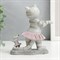 Сувенир "Кот и мышка - гавайские танцы" 11,5х5х10,5 см - фото 34027